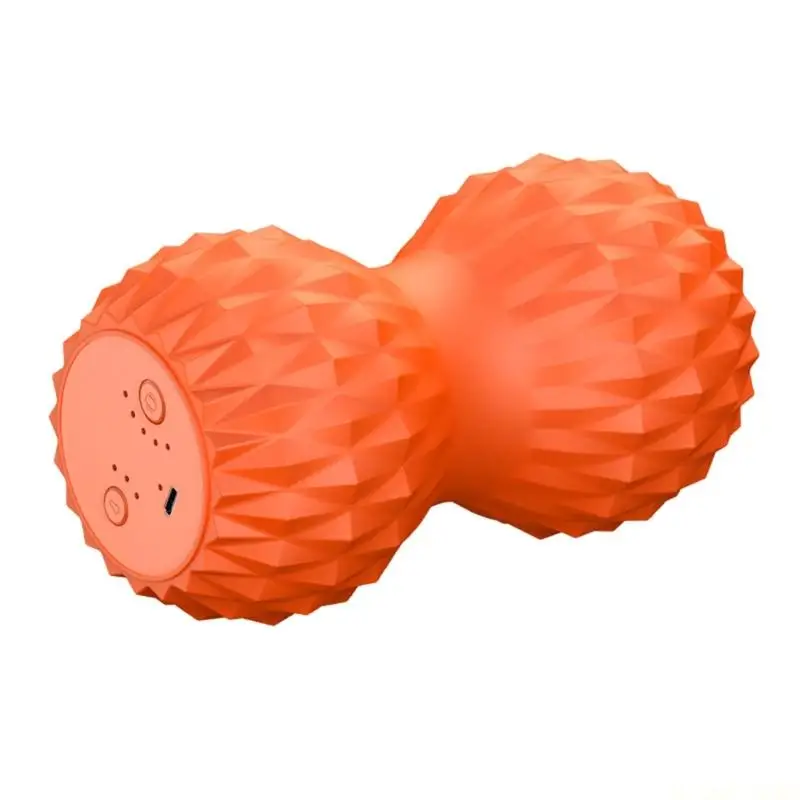 M5TC Silicone Yoga Peanut Ball With Heat Exercise & Tissue Massage Muscle Relaxation