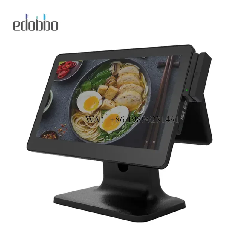 ED151 Shenzhen Electronics Market Edobbo POS PC 15.6 Inch Touch Windows POS Hardware with Dual Screen Cash Register