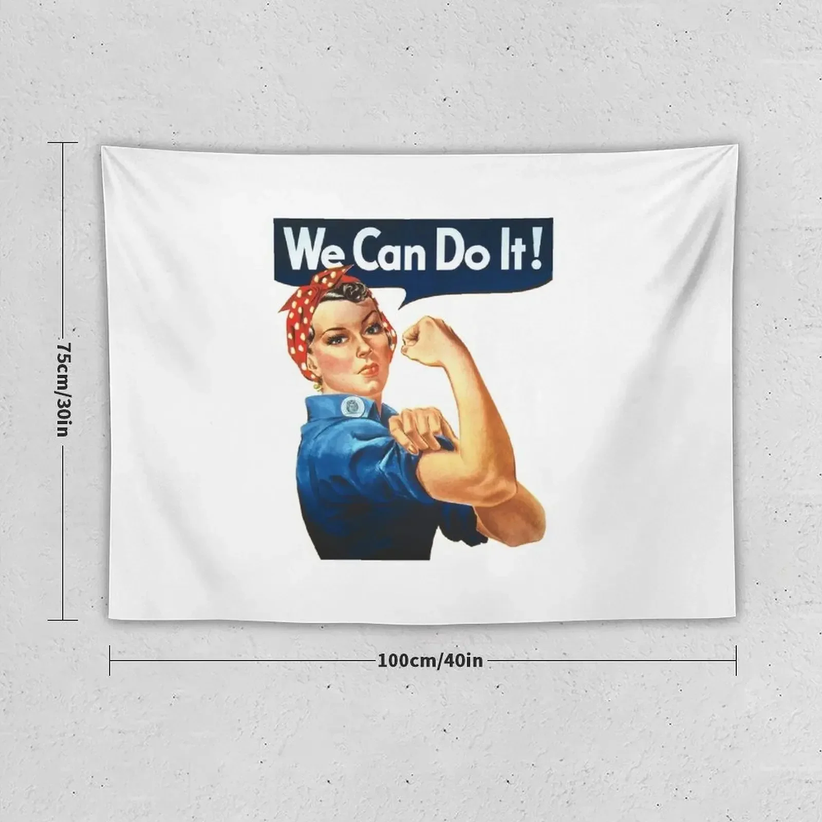 Rosie the Riveter We Can Do It Tapestry Room Design Bedrooms Decorations Nordic Home Decor Anime Decor Tapestry