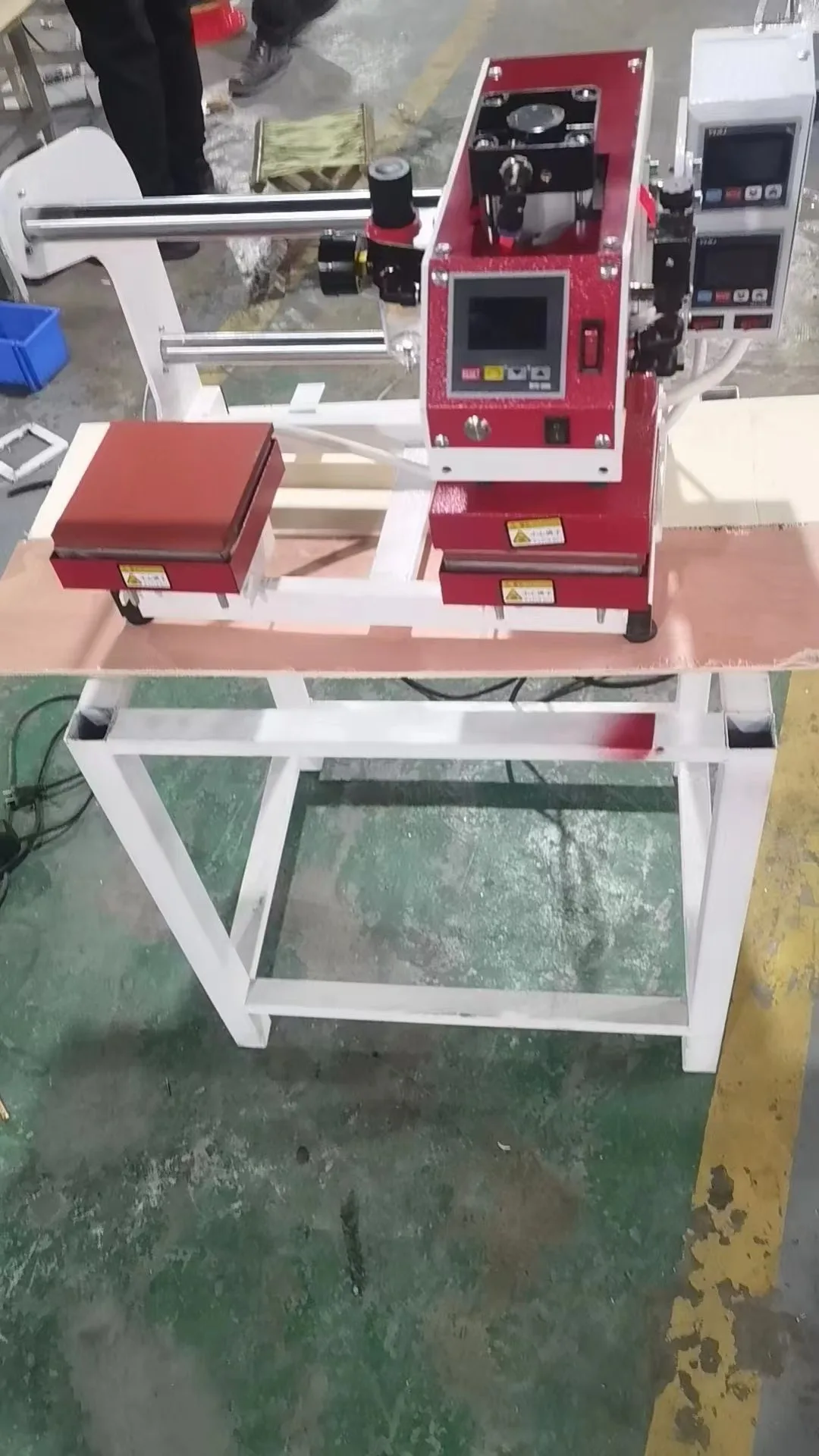 40*60cm Heat Transfer Label Machine Mini Heat Press Transfer Machine Engine Provided Pneumatic 20 Automatic