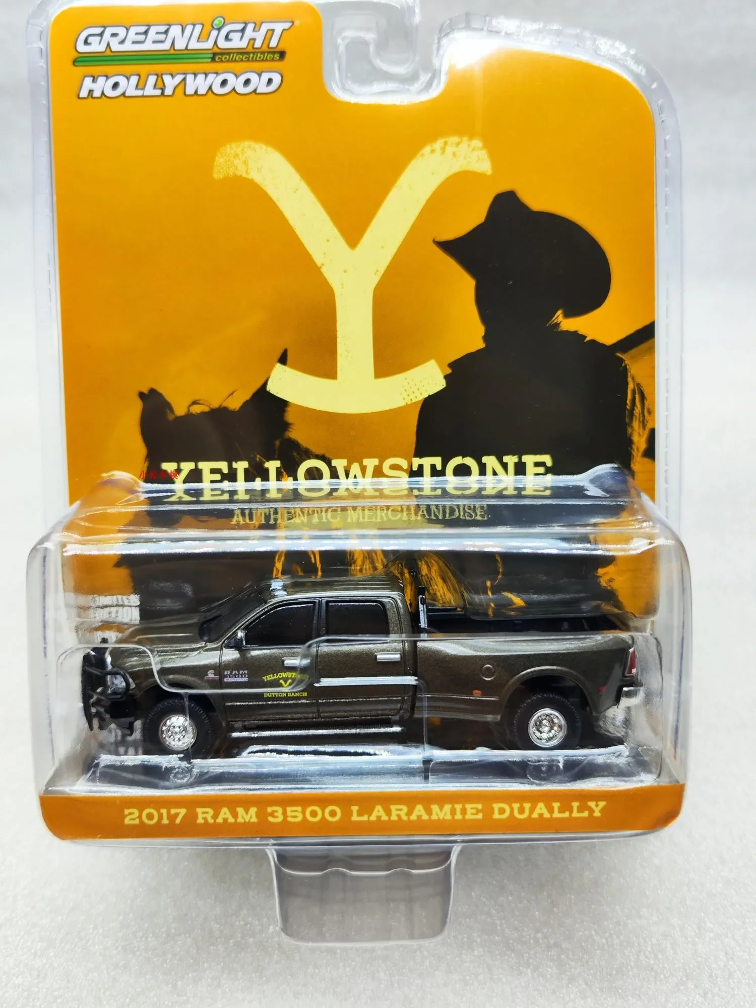

GreenLight 1:64 2017 Ram 3500 Laramie Dually - Yellowstone National Park Model Toys For Boys Gift Collectioncar Mode