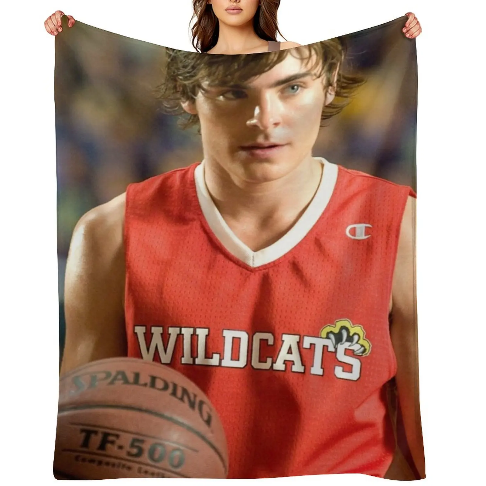 

Troy Bolton Throw Blanket Thins Softest Kid'S cosplay anime Blankets