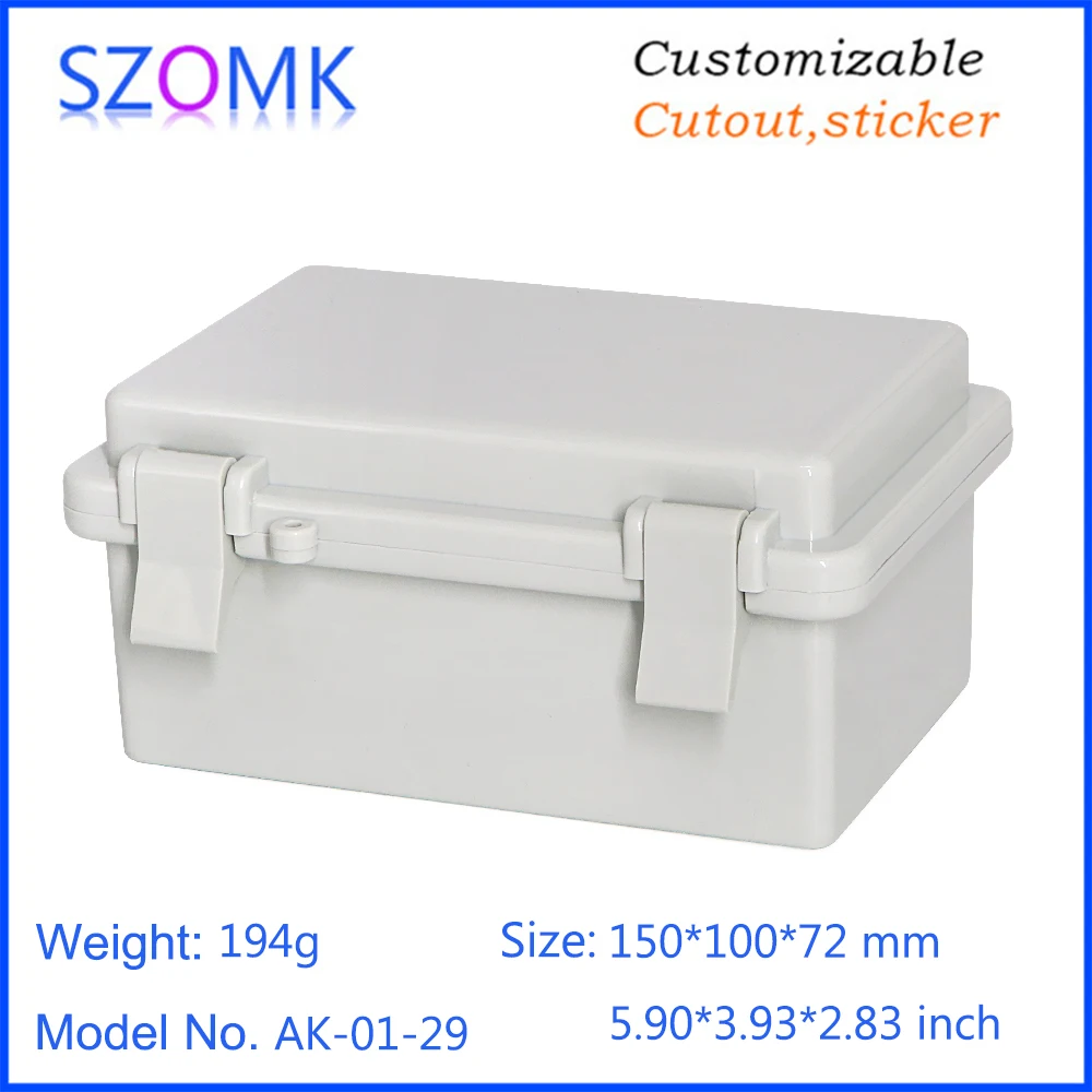 utesSamplesRatings & ReviewsKnow your supplierProduct descriptions from the supplier SZOMK plastic abs enclosure AK-01-29 150*10