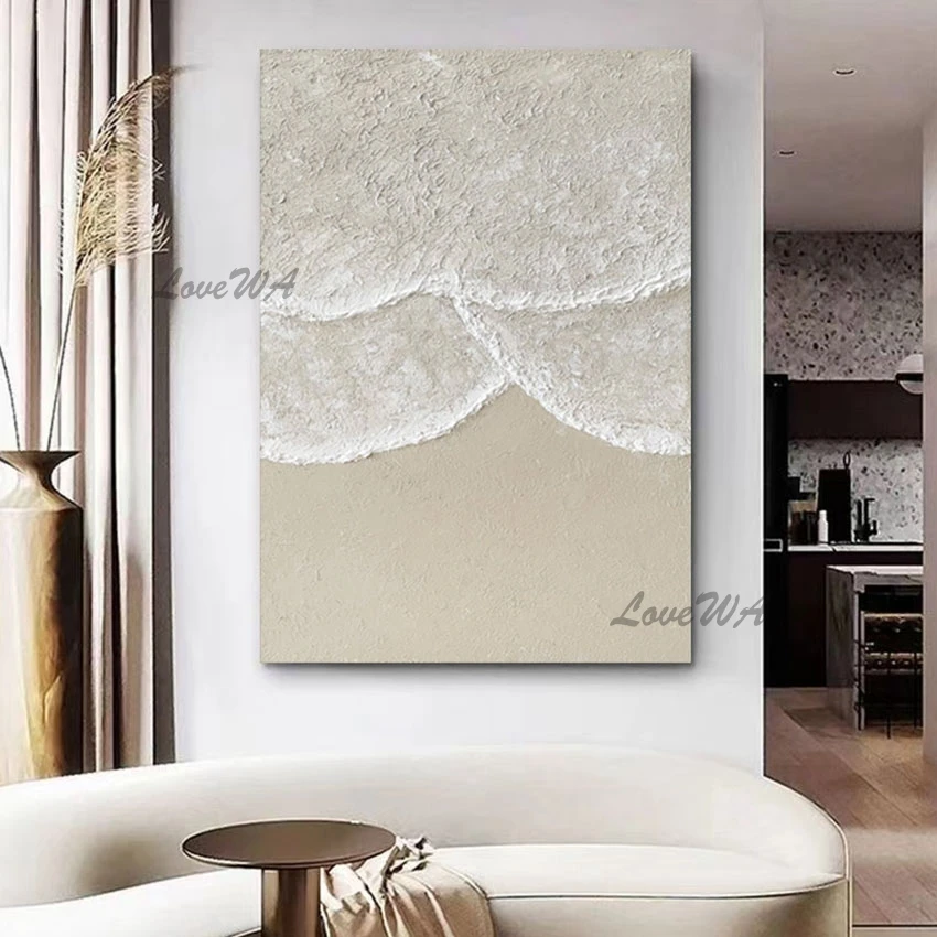 

Hand-painted Thick Acrylic Abstract Canvas Design Oil Painting unframed Wall Art Pictures For Hotels Modern Decorative Artwork