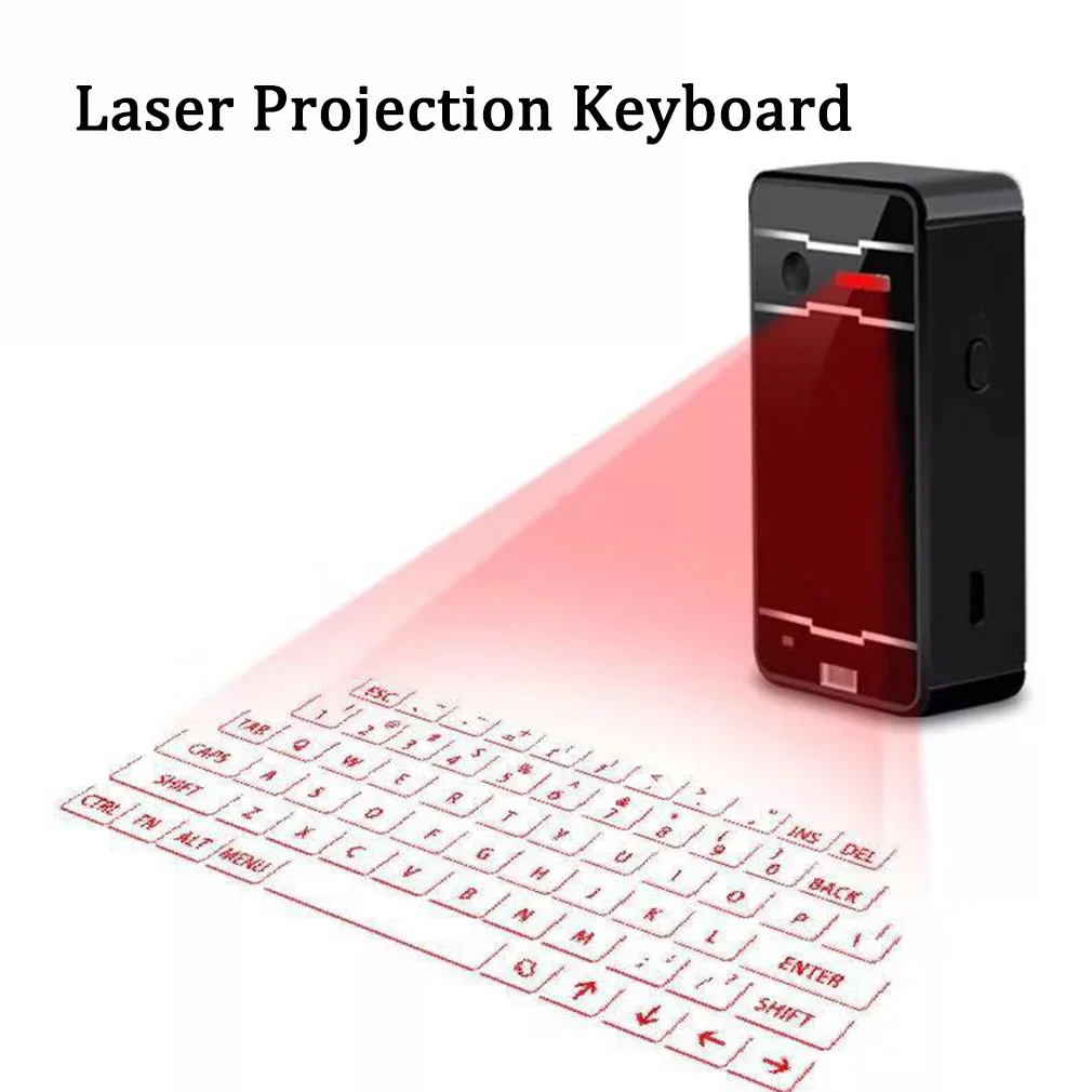 

Hot Mini Bluetooth Laser Keyboard Portable Wireless Virtual Projection Keyboard for Smart Phone Tablet PC Notebook Dropshipping