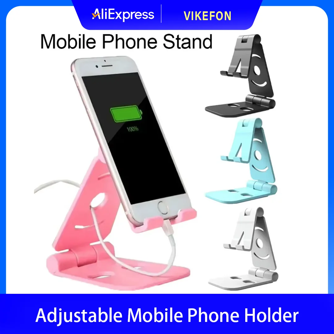 Adjustable Portable Phone Holder For iPhone Xiaomi Huawei Samsung Tablet Stand Desk Phone Stand Holder Android Phone Accessories