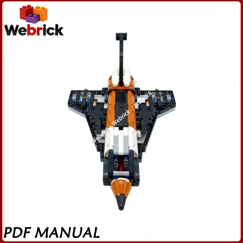 

Конструктор MOC: Космический шаттл для системы запуска ракет, набор кирпичиков для взрослых