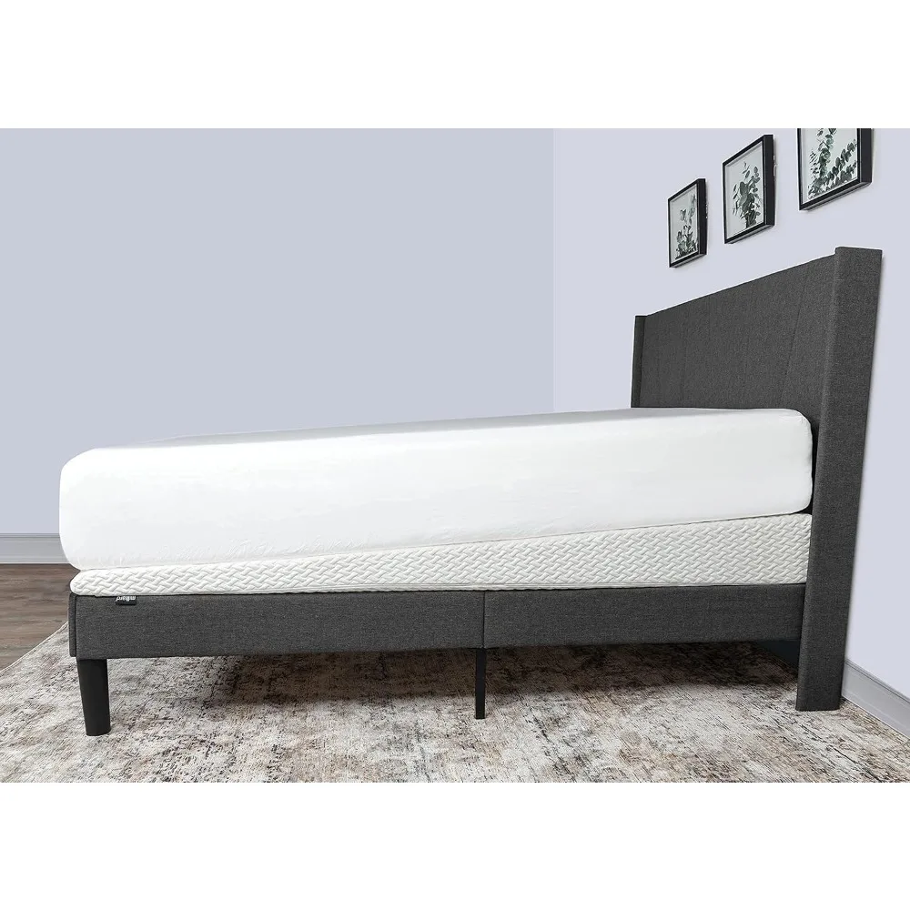 غطاء علوي من إسفنج الذاكرة مع قاعدة مصعد مائلة، حجم كامل 7.5 بوصة، غطاء قابل للغسل #6