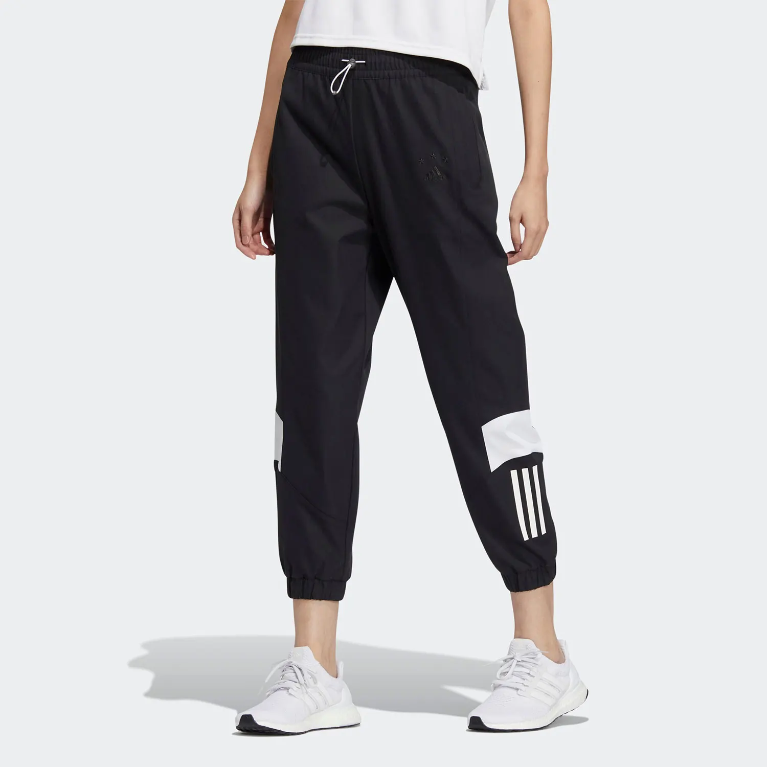 

Adidas genuine Autumn New Women's Casual Sports Fitness Capri Pants HY2836