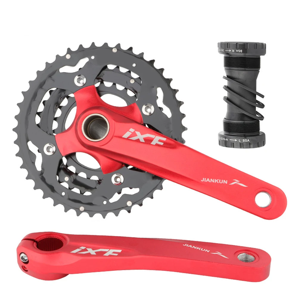 MTB Toothpads 9s/10speed 24-32-42T Chainring 27s/30speed Bicycle Toothplate Bike Crank Sprocket Hollow One Piece Sprocket