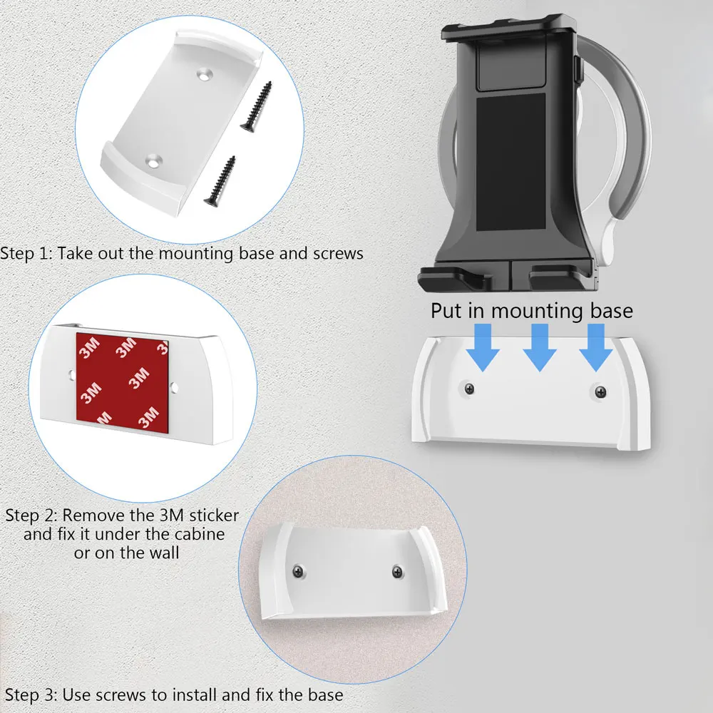 

Universal 5inch to 12.9inch Phone Tablet Monitor Holder Stand for iPad Xiaomi iPhone Huawei Samsung Honor Case Clip Holder