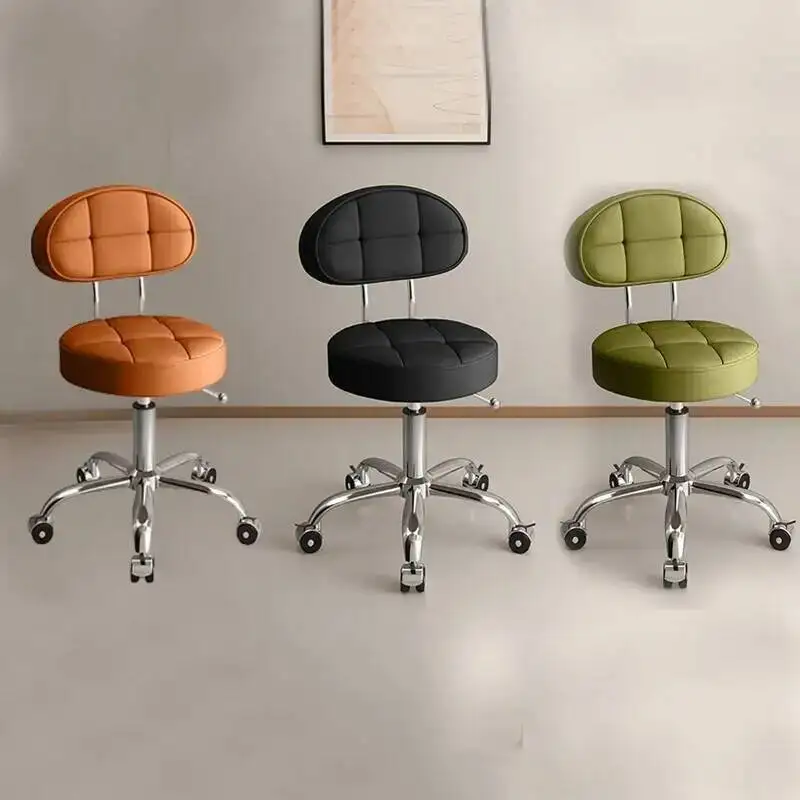 

Beauty Pulley Hairdressing Chairs Barber Salon Backrest Pedicure Chair Lifting Manicure Hairdresser Hair Salons Stool Furniture