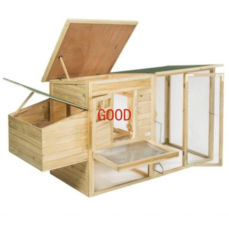 Portable Foldable Waterproof Prefabricated Large Chicken House Chicken Coop Rabbit Hamster Hutches Pet Playpen Dog Cat House