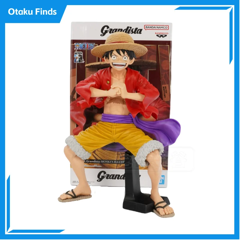 【En stock】 Bandai Eyewear Factory, Figura de la serie One Piece GrabAN Presto Andista en pose de sentadilla con paisaje de carretera