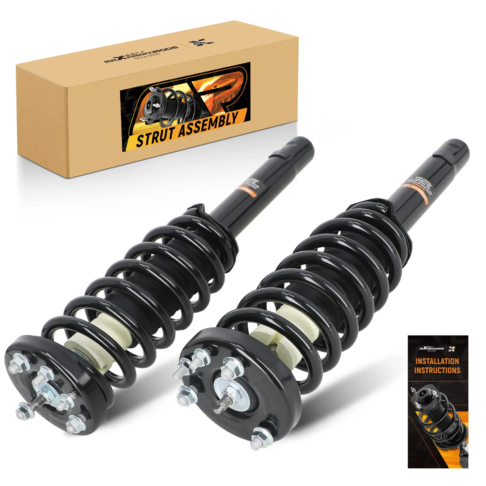 

2x Front Struts w/Coil Spring Assembly for 2004-2008 Acura TSX 172322L 172322R