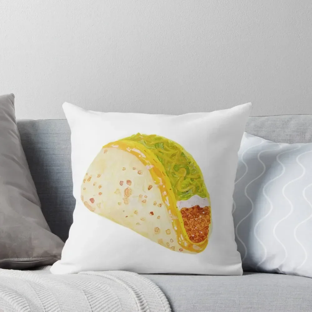 Cheesy Gordita Crunch Throw Pillow christmas cushions covers ornamental pillows for living room Christmas Pillow pillow