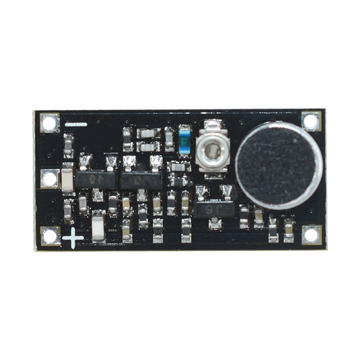 QA88X 88-115MHz FM Wireless Microphone Surveillance Transmitter Module Board Adjustable Capacitor DC 2V 9V 9mA Voltage