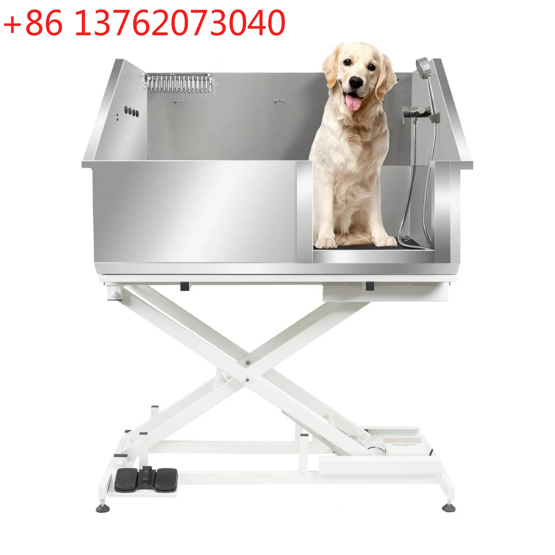 

Нескользящая ванна для домашних животных из нержавеющей стали, универсальный утолщенный магазин для домашних животных