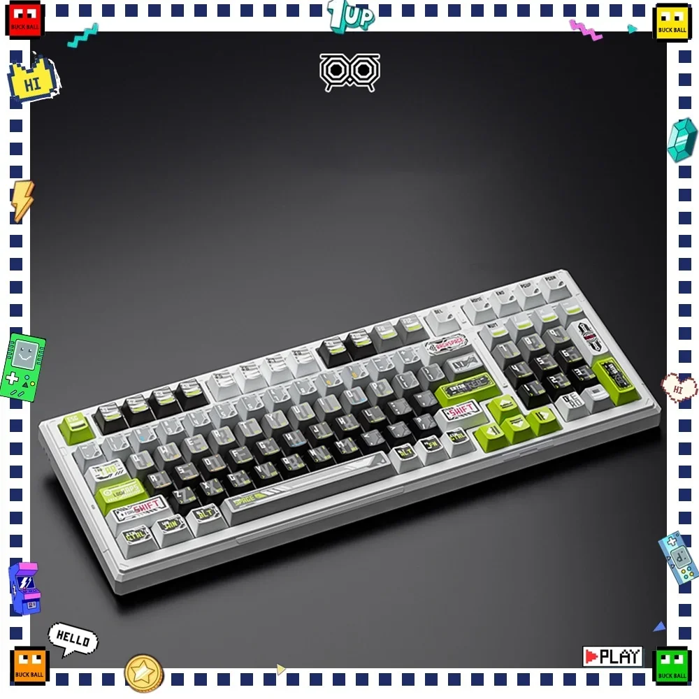 

IKBC SuDongPo 6 Mechanical Keyboard Tri Mode Wireless Keyboard Custom Gasket RGB Gaming Keyboard Office Win/Mac PC Accessories