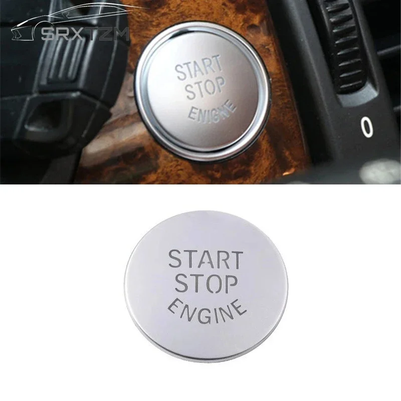 Interruptor de encendido Interior para coche, cubierta embellecedora de arranque e parada de motor para Bmw X5, X6, E70, E71, X5