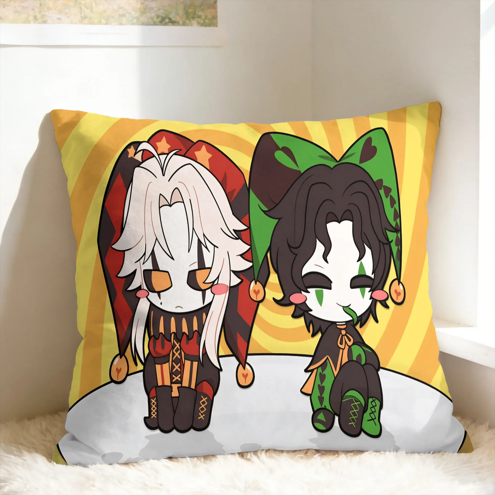 F-Freak C-Circus Pillow Cover  Comfy Cushion Cover Vintage Pillow Case For Chair Sofa Home Decor