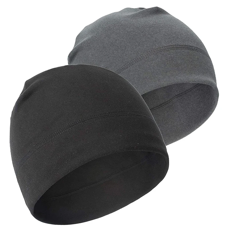

Winter Men and Women Cycling Caps， Soft Polar Fleece Hat Thick Windproof Cap Outdoor Ski Cap