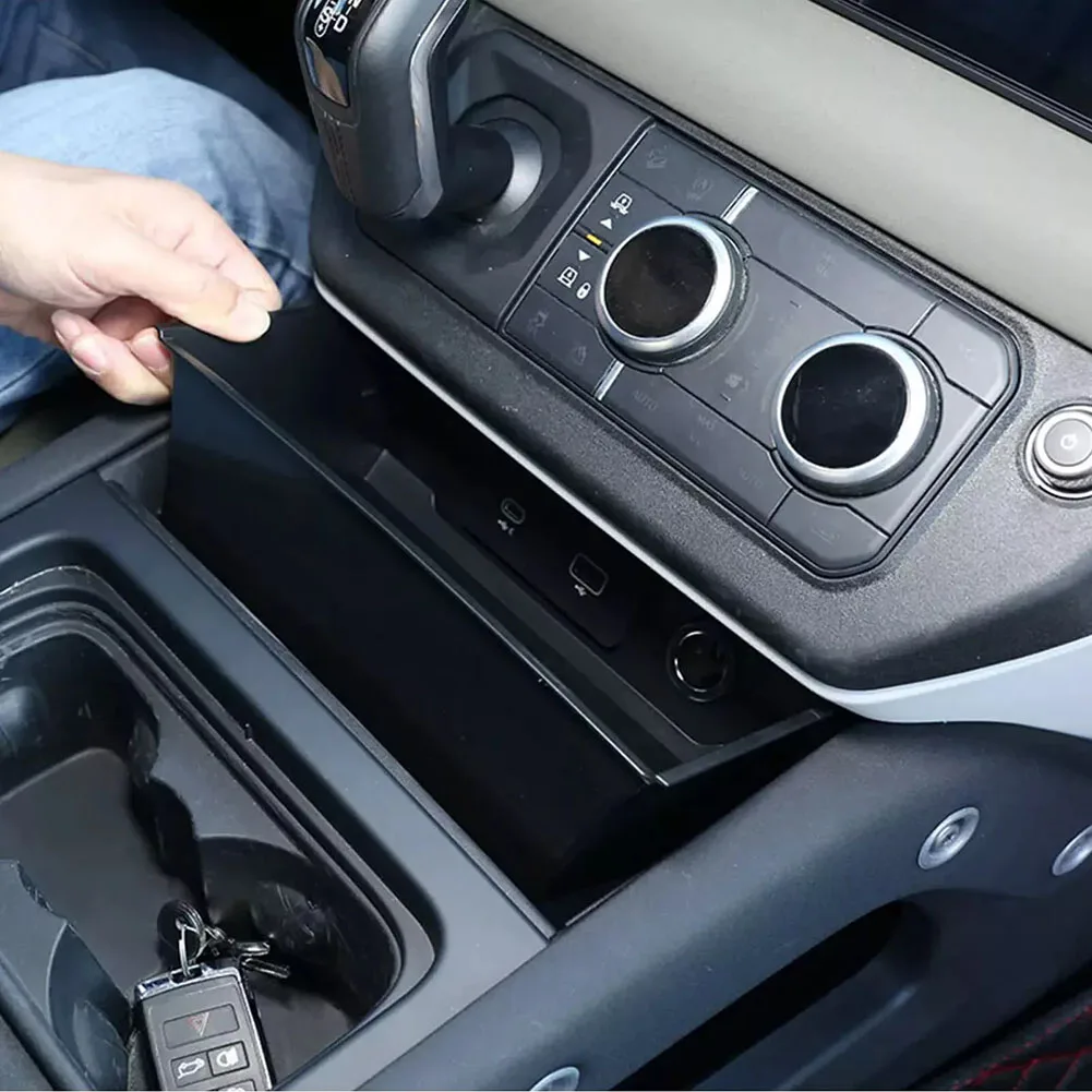 

Convenient Center Console Storage Box for Land Rover For Defender 90 110 Minimize Clutter Maximize Functionality