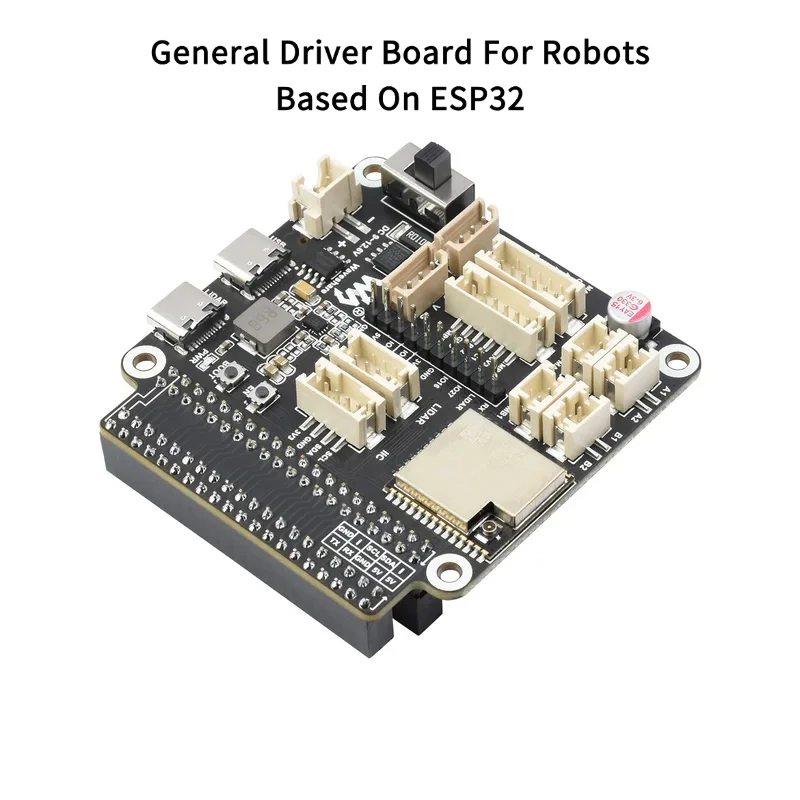 

Плата общего драйвера для роботов, на базе ESP32, многофункциональная, поддерживает WIFI, Bluetooth и ESP-NOW Communications