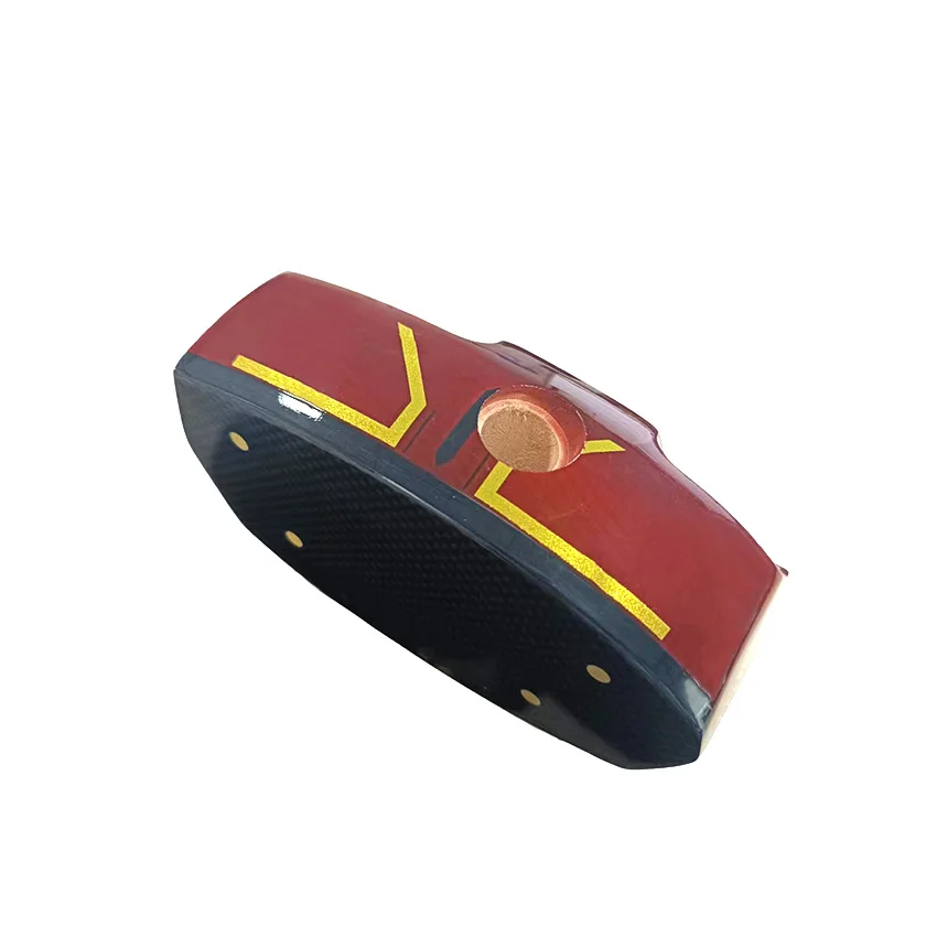 wooden maple ground park golf club head with copper