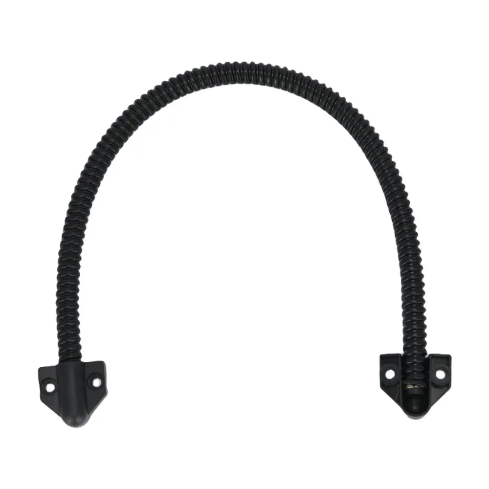 

Stainless Steel Access Control Cable Exposed Mounting Anti-pinch Wire Loop Metal Head Armored Cable Secure Line Defender