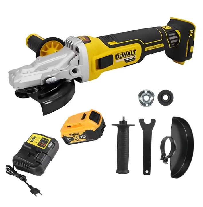 

Low loss More durable Dewalt DCG406 125/100mm cordless brushless angle grinder 9000RPM cutting machine polishing machine
