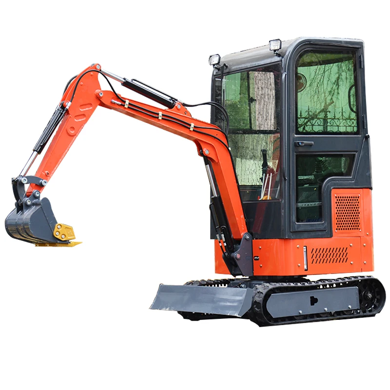 RLD-1.8 Ton Excavator Mini Excavator 1 Ton Crawler Digger Suitable For Farm Gardening Work Agricultural Machinery Customized