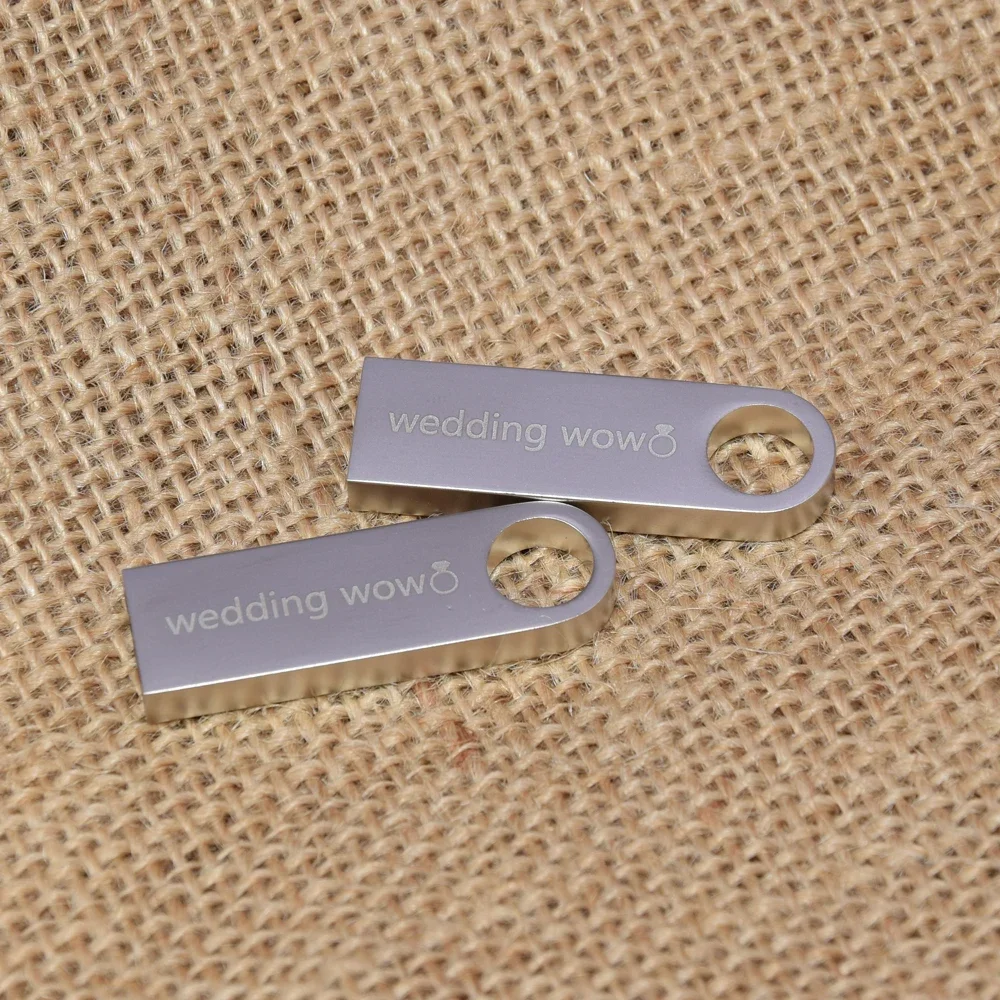 10/50/100 sztuk/lot Darmowe logo metalowa pamięć USB 64GB 32GB 8GB 4GB pamięć Flash USB Stick pendrive 128mb 512mb PenDrive 2.0