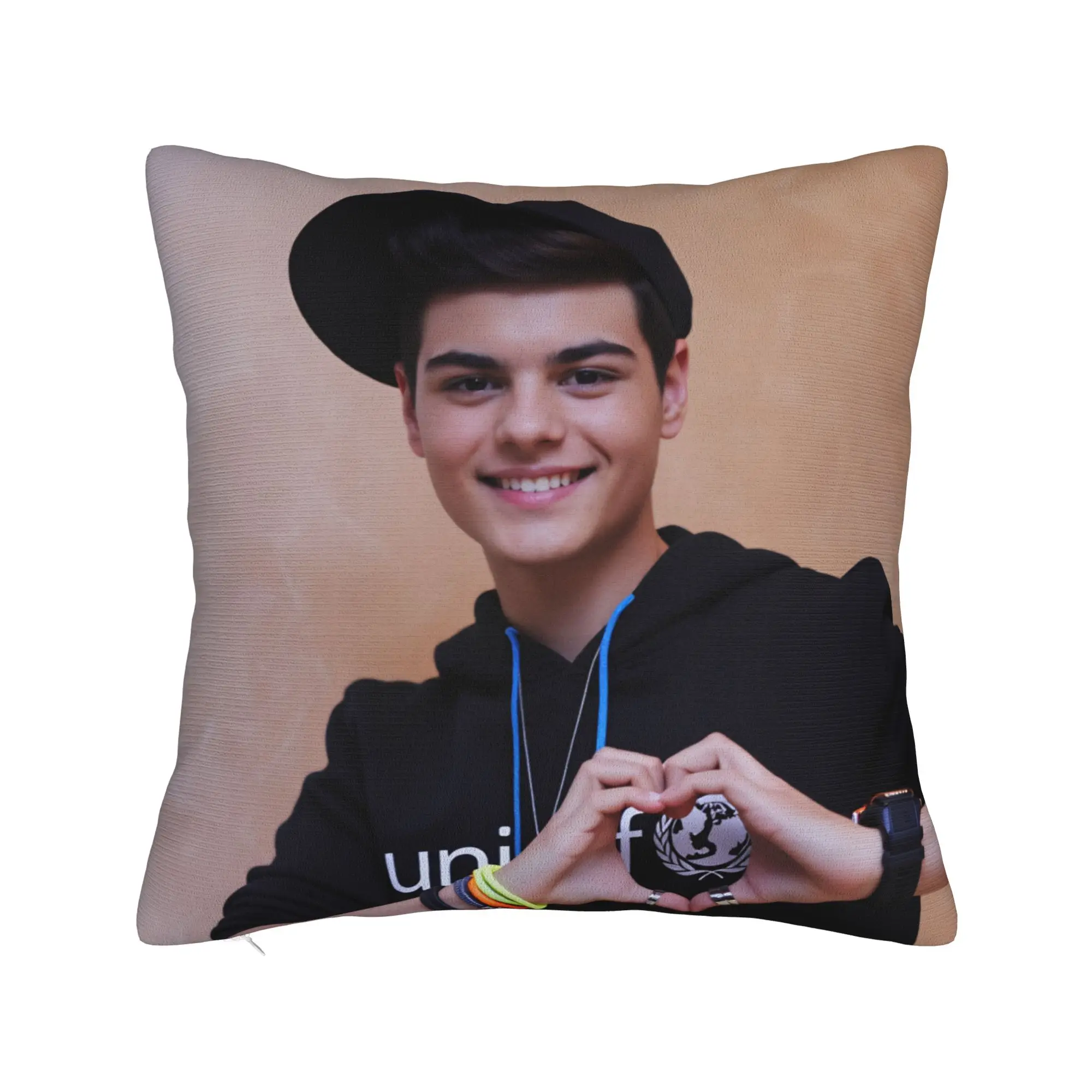 Spanish singer Abraham Mateo Pillow Cover  Graphic Cushion Cover Morden Pillow Case For Chair Sofa Home Decor
