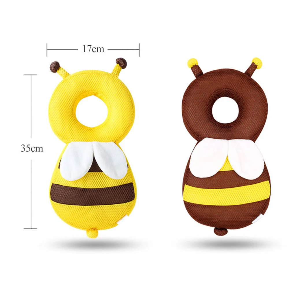 مجموعة واحدة من وسائد الأطفال المقاومة للسقوط ومضادة للسقوط، وسادة حماية للحيوانات قابلة للتنفس، أشرطة أفقية قابلة للتعديل، وسادة واقية للرأس #6