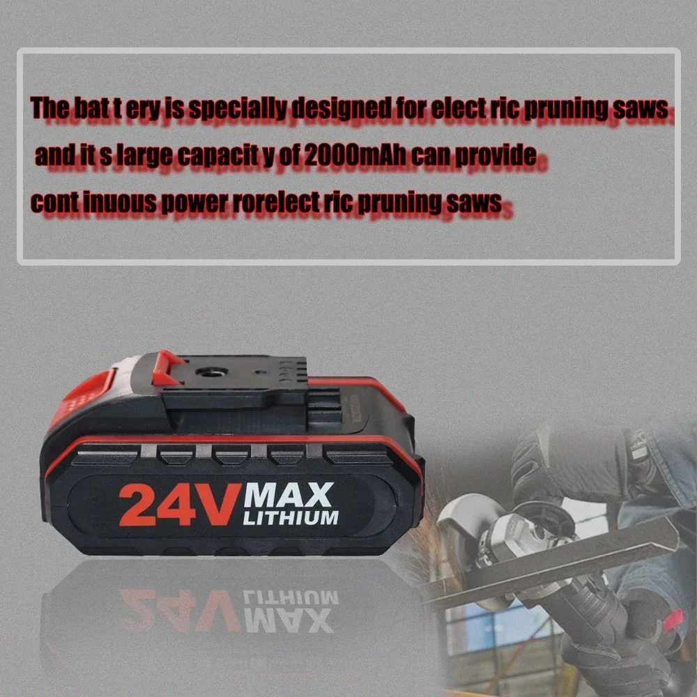 

for WORX Rechargeable 24V 2000mAh Lithium-ion Battery Cordless Impact Drill Battery Replace Electric Tool Battery