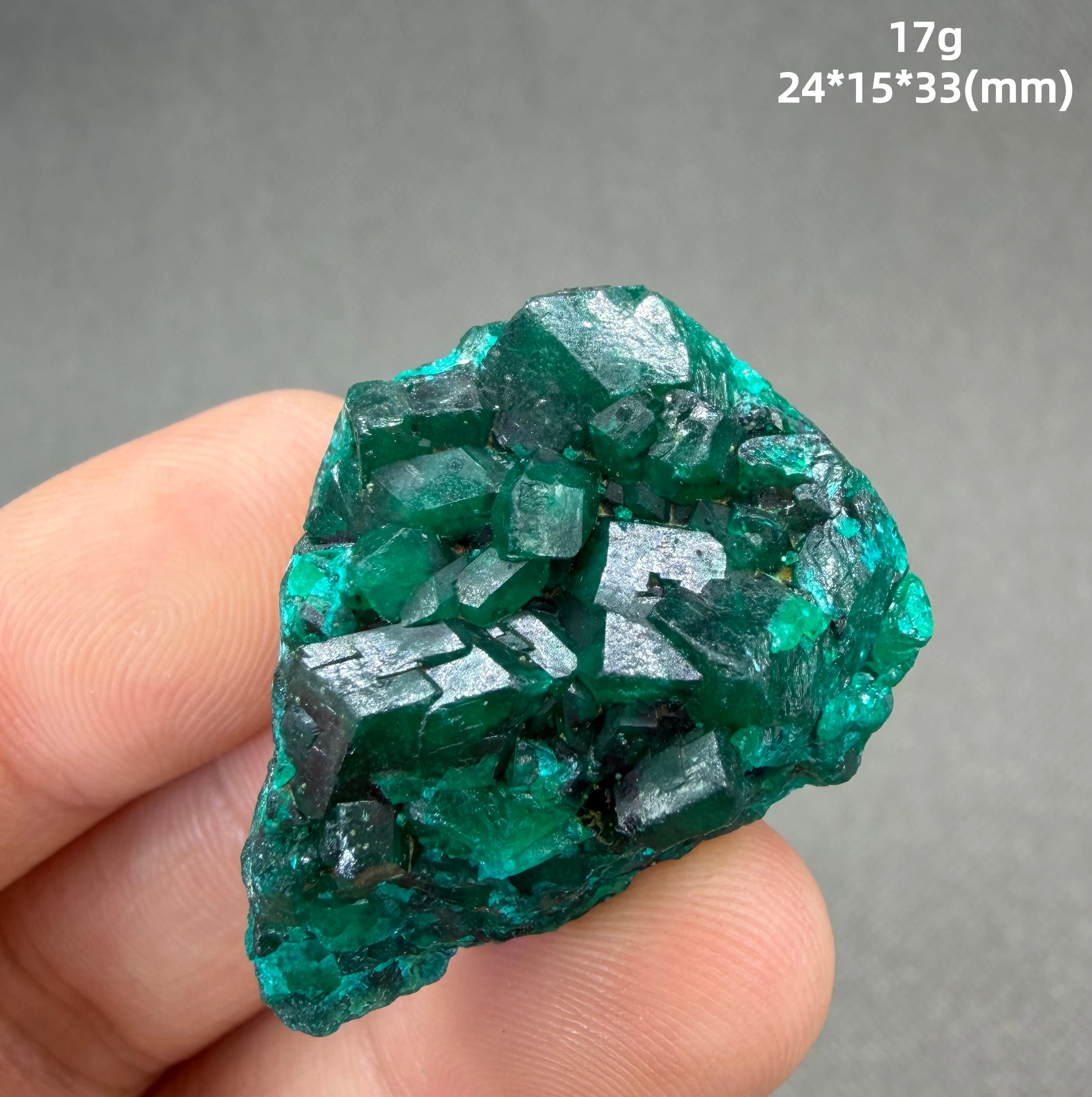 Drusa de Dioptase Natural Rara, Aglomerado de Cristais Verde Brilhante, Decoração para Casa, Presente de Cura