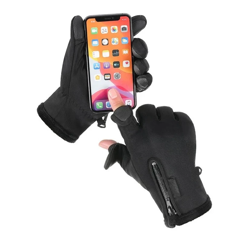 

Мужские велосипедные перчатки с сенсорным экраном, водонепроницаемые зимние велосипедные перчатки для езды на скутере, ветрозащитные уличные мотоциклетные лыжные велосипедные теплые перчатки