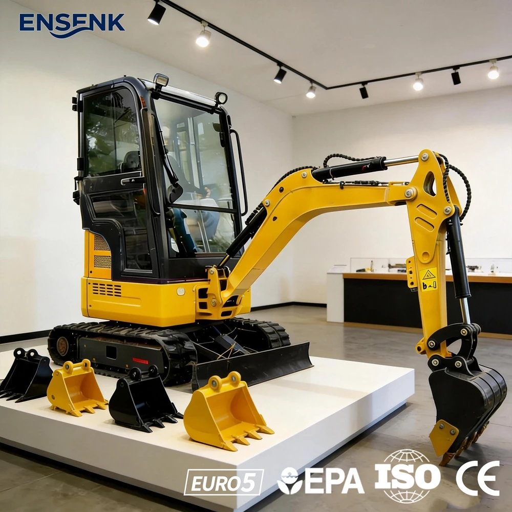 

Mini Excavator 1.0Ton 1.5Ton Agricultural Construction 2.5Ton 3.0Ton Kubota Engine Excavators CE Fast Delivery Factory Direct S