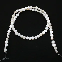Natural freshwater mother of pearl heart shaped loose spacer beads for jewelry making DIY necklace accessories