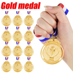 1/10pcs Football Cup Gold Medals Winner Awards Kids Sports Theme Birthday Party Favors Soccer Party Gifts Toy Competition Prizes