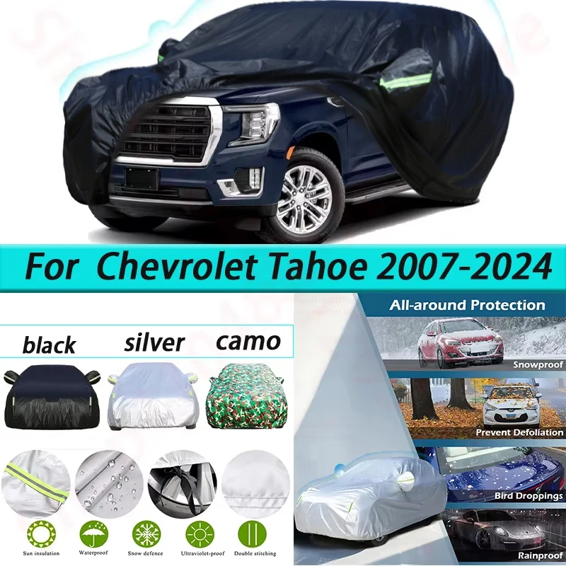

Covers for Chevrolet Tahoe 2007-2024 Heavy Duty Waterproof Sun Rain UV Dust Snow Protection Outdoor cover