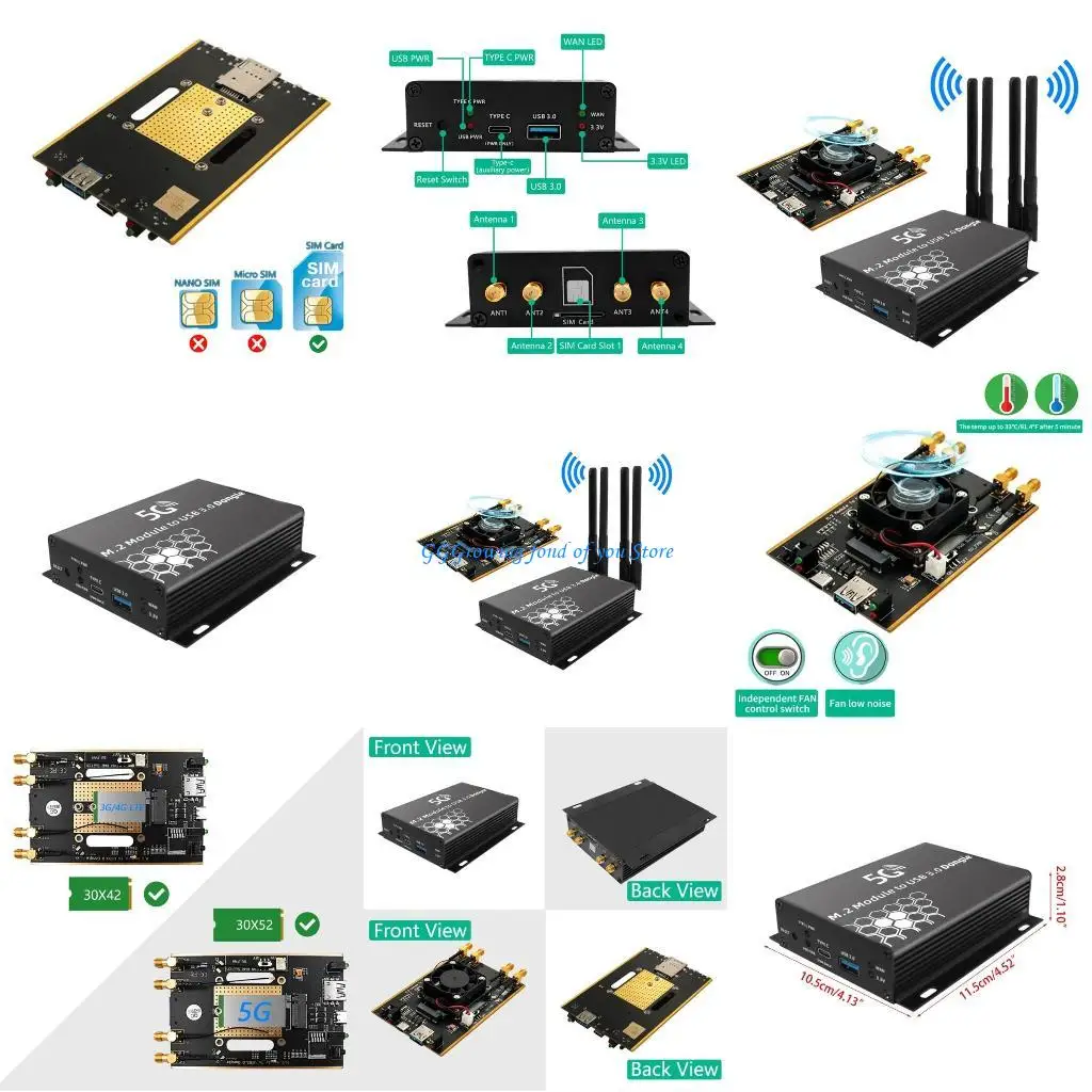 

H9EB Reliable Wireless Card Converter NetworkConnector Experience Fast and Stable