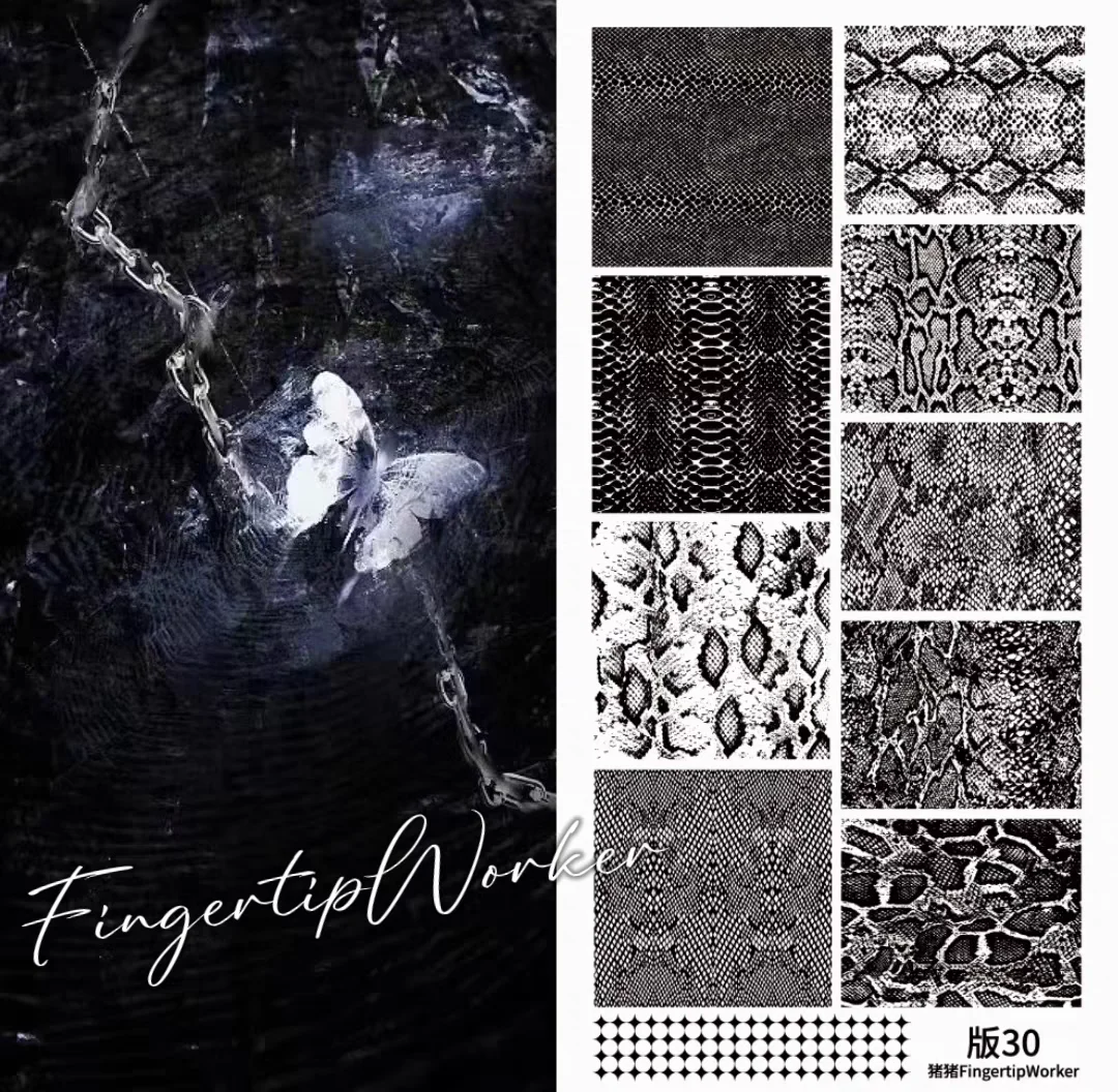 

1PC Flowers Nail Stamping Plates Leaf Floral Butterfly Line Printing Stencil Nail Stamp Templates Nail Art Tools