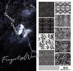 1PC Flowers Nail Stamping Plates Leaf Floral Butterfly Line Printing Stencil Nail Stamp Templates Nail Art Tools