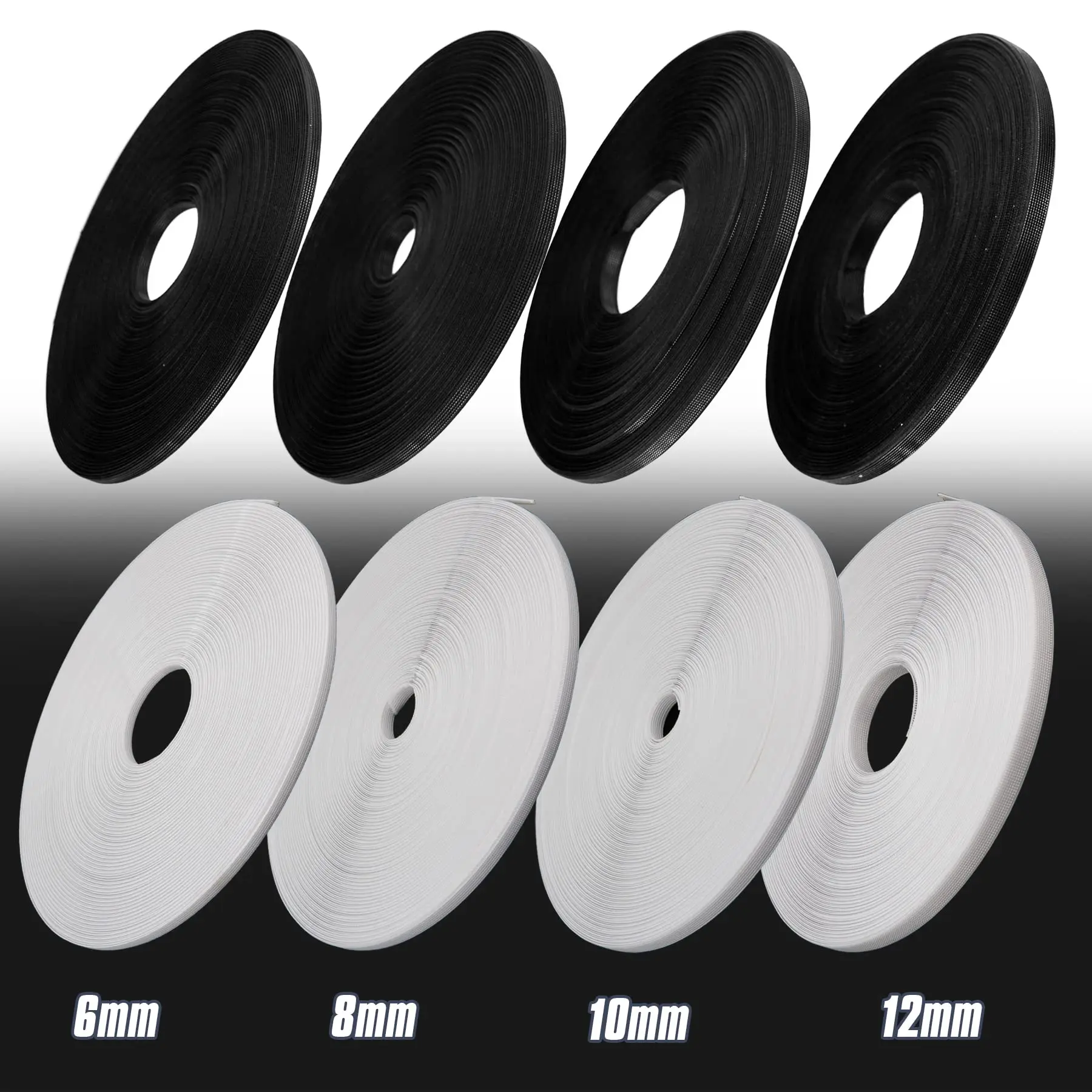 50 Yard White Polyester Boning for Sewing, Through Low Density Boning for Wedding Dress, Nursing Caps, Corset, Bridal Gowns