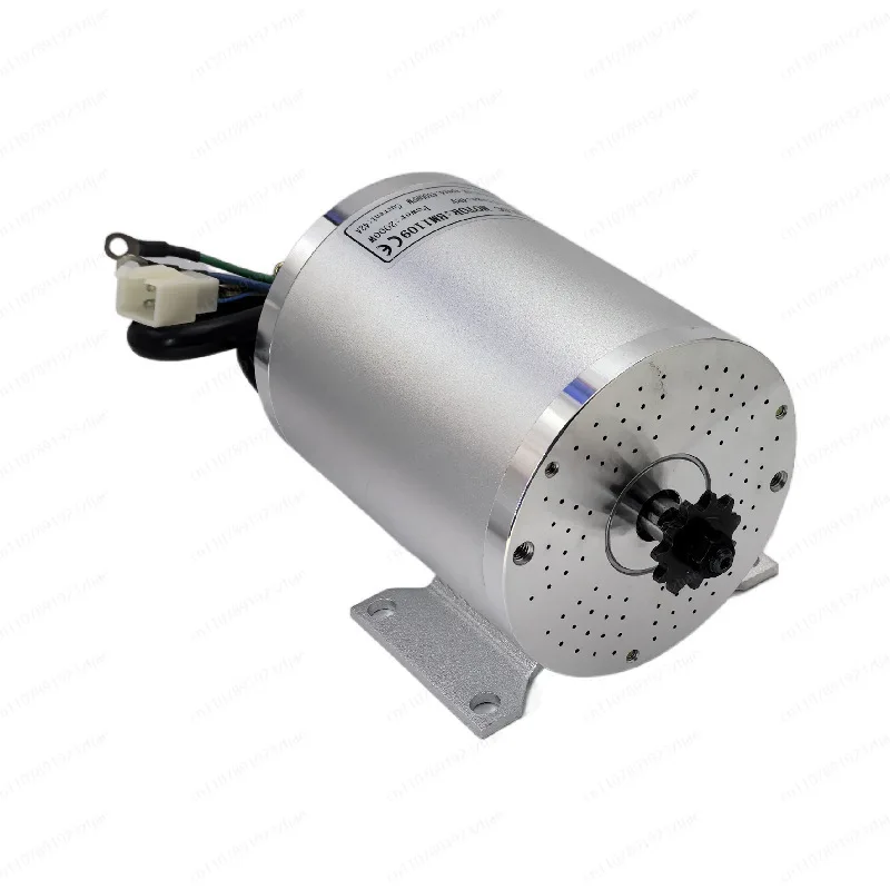 JS02-60V 72V Brushless High Speed Motor 3000W Electric ATV Electric Scooter High Power Motor BLDC T8F Sprocket MY1020 image 6