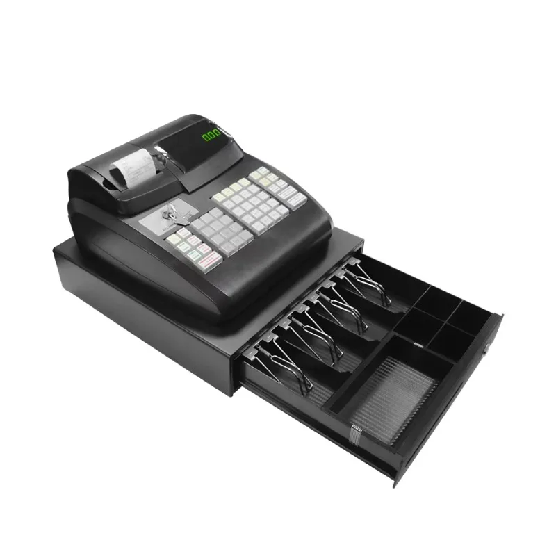 6 Digits LED Electronic POS Cash Register for Supermarket