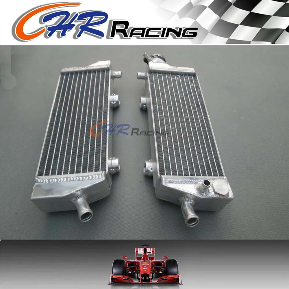 For 2008-2015 KTM 250/350/450/500/530 EXC-F/EXC-R/XC-W/XCF-W Aluminum Radiator Cooler Cooling Coolant 2008 2009 2010 2011 2012