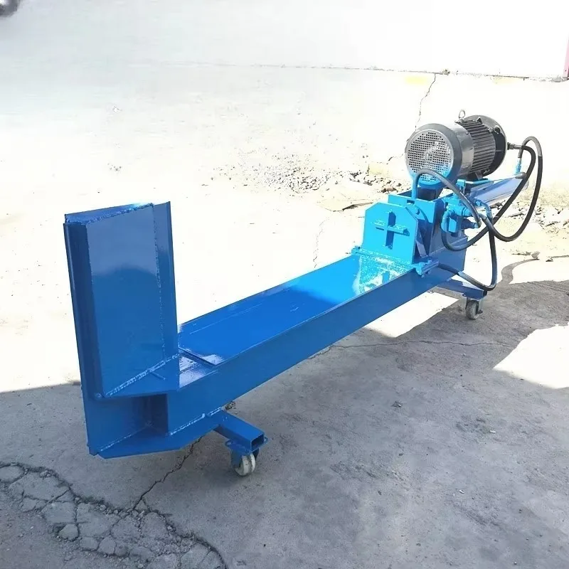 Wood Processing Equipment Electric Wood Splitter Horizontal Hydraulic Wood Splitter Tree Root Log Splitting Equipment